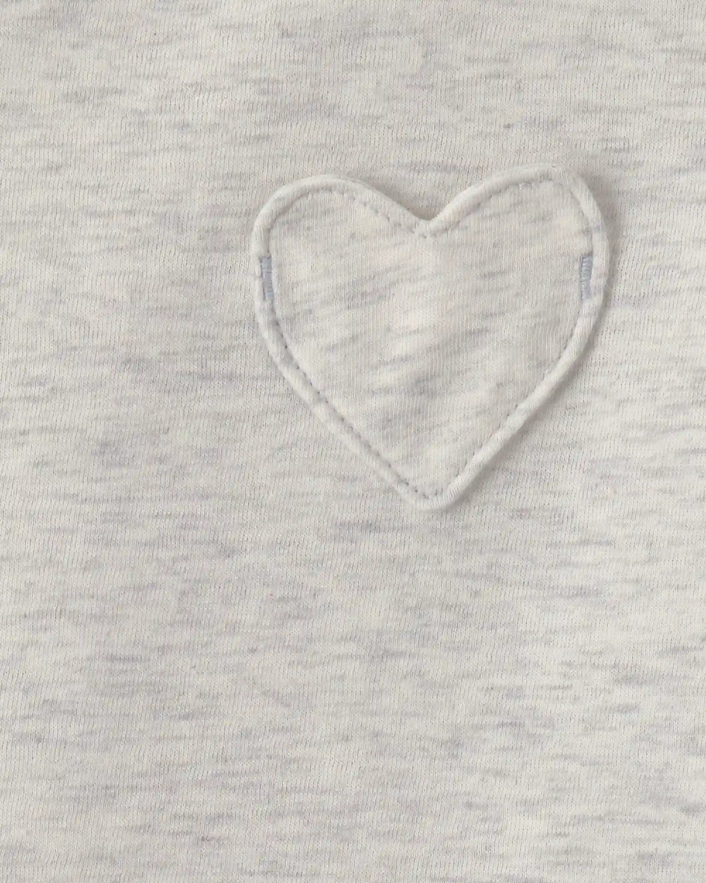 Toddler Girl Heart Long-Sleeve Top - Grey