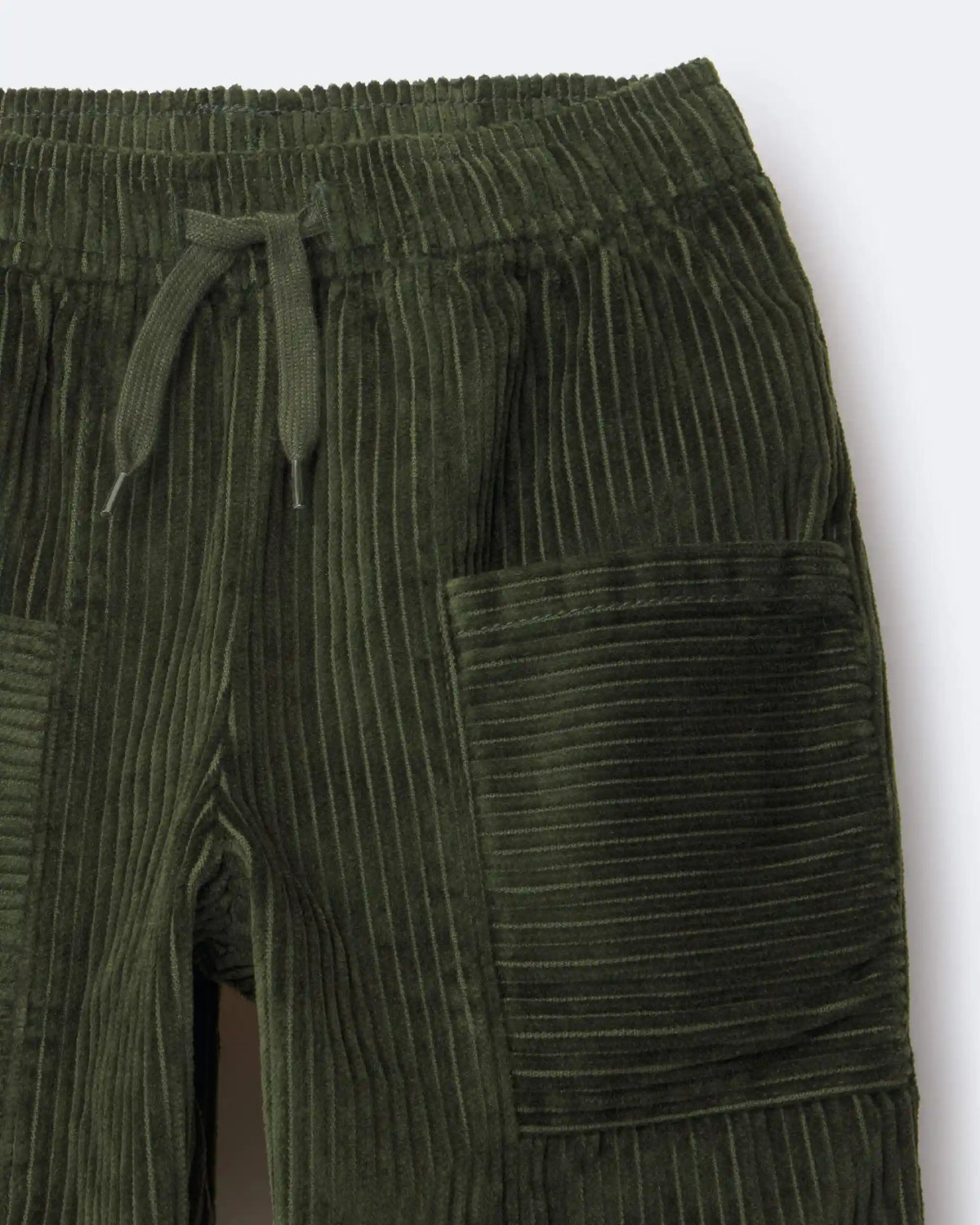 Toddler Boy Pocket Pants - Olive
