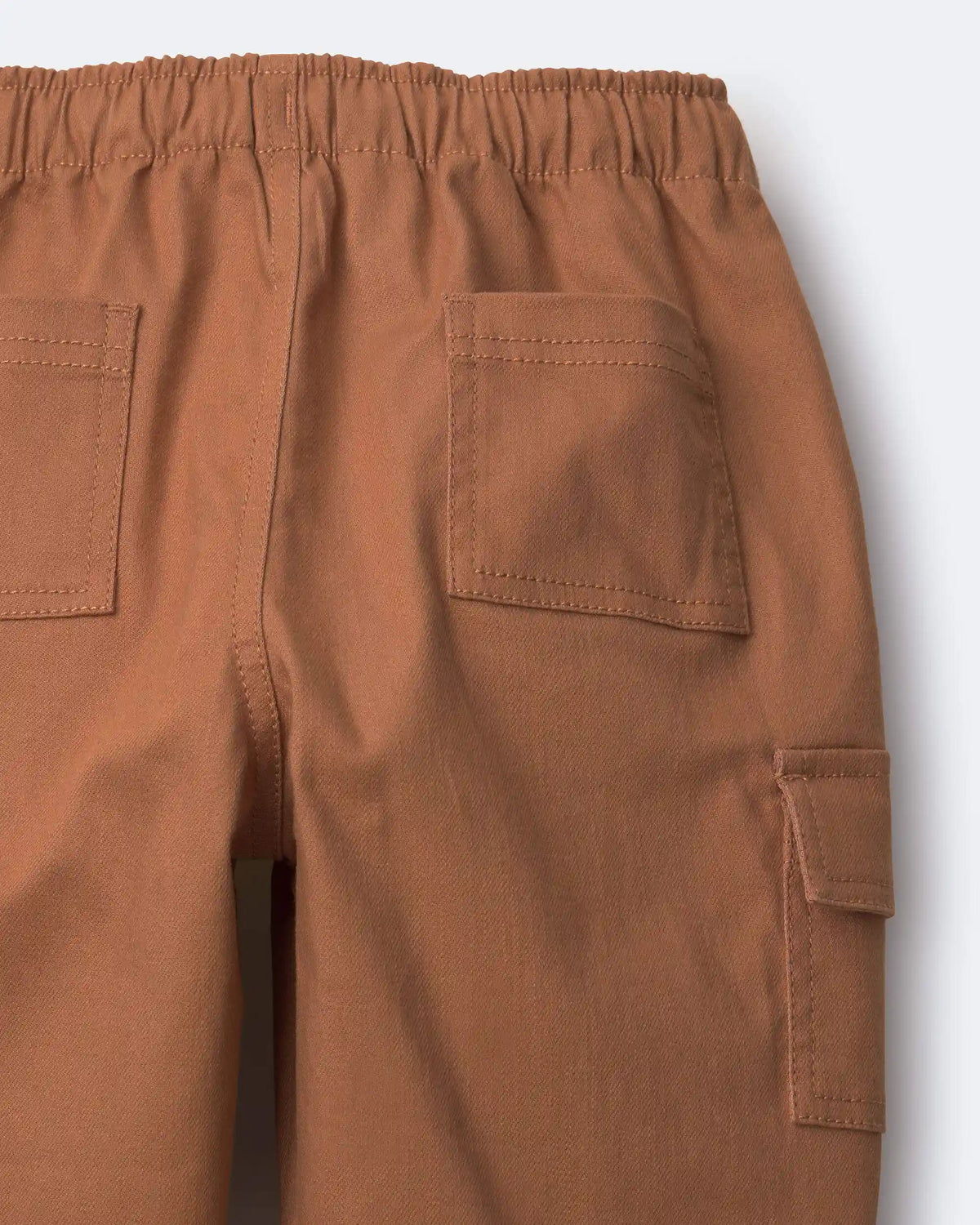 Toddler Front-Seam Joggers - Brown