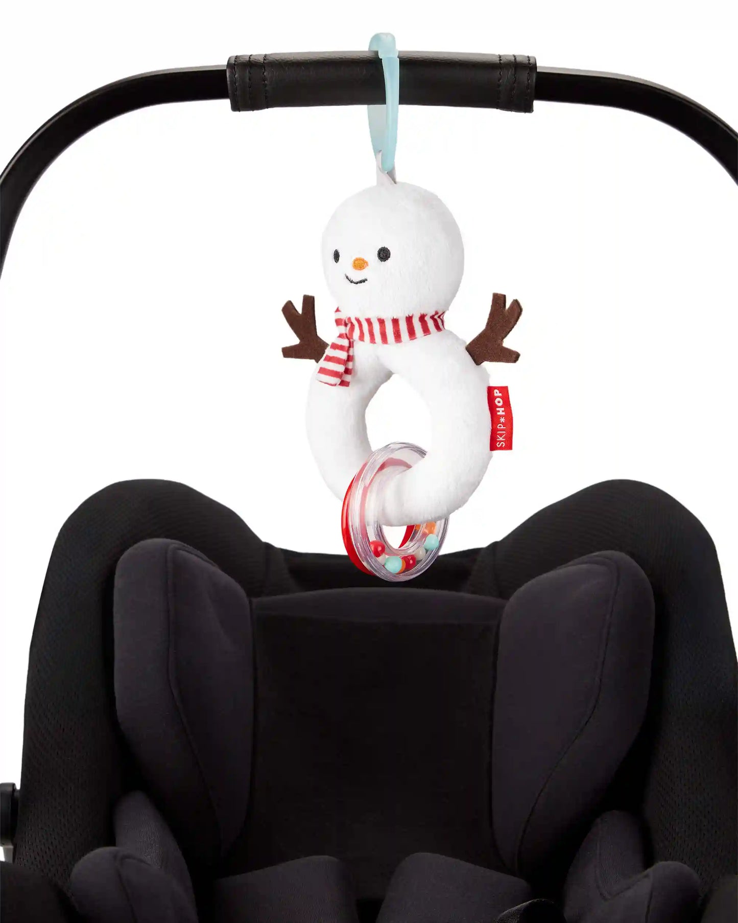 Snowman Baby Rattle Toy