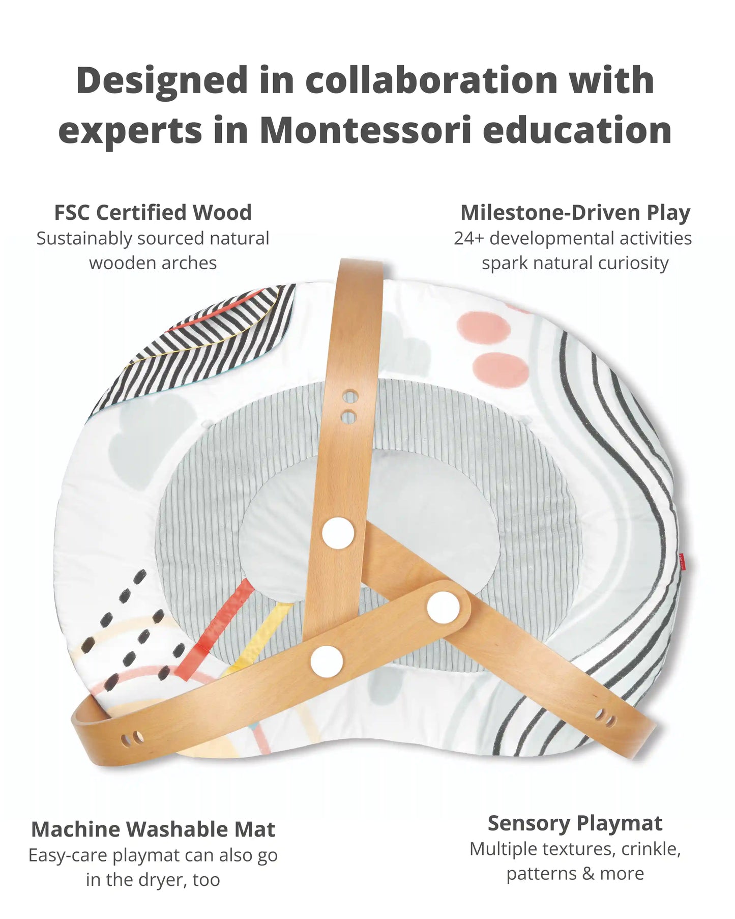 Discoverosity Montessori-Inspired Play Gym