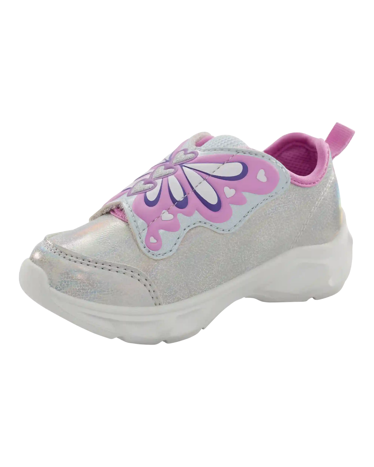 Toddler Butterfly Light-Up Sneakers