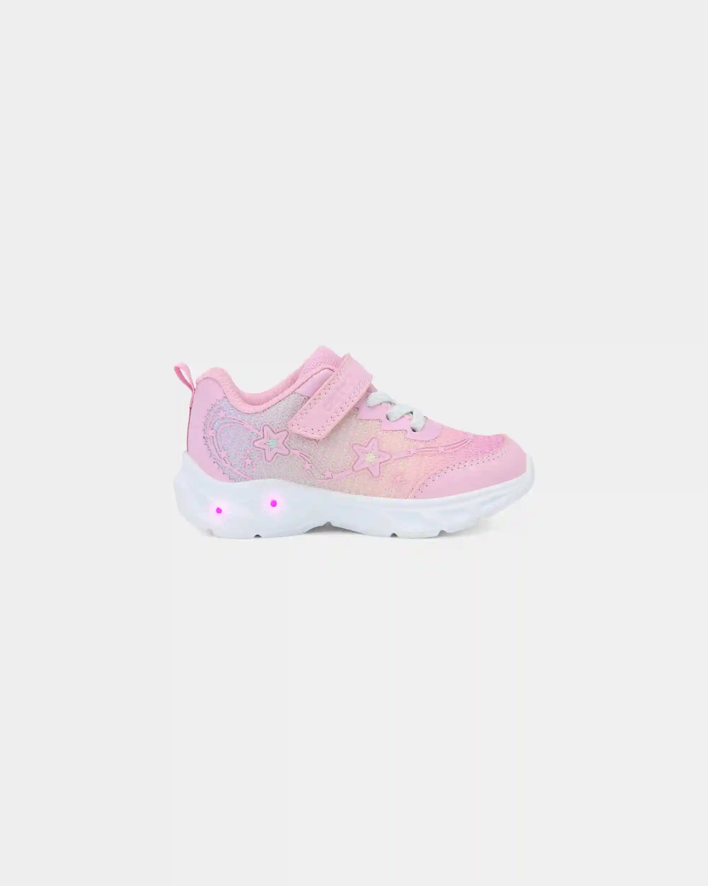 Toddler Girl Star Light-Up Athletic Sneakers - Pink