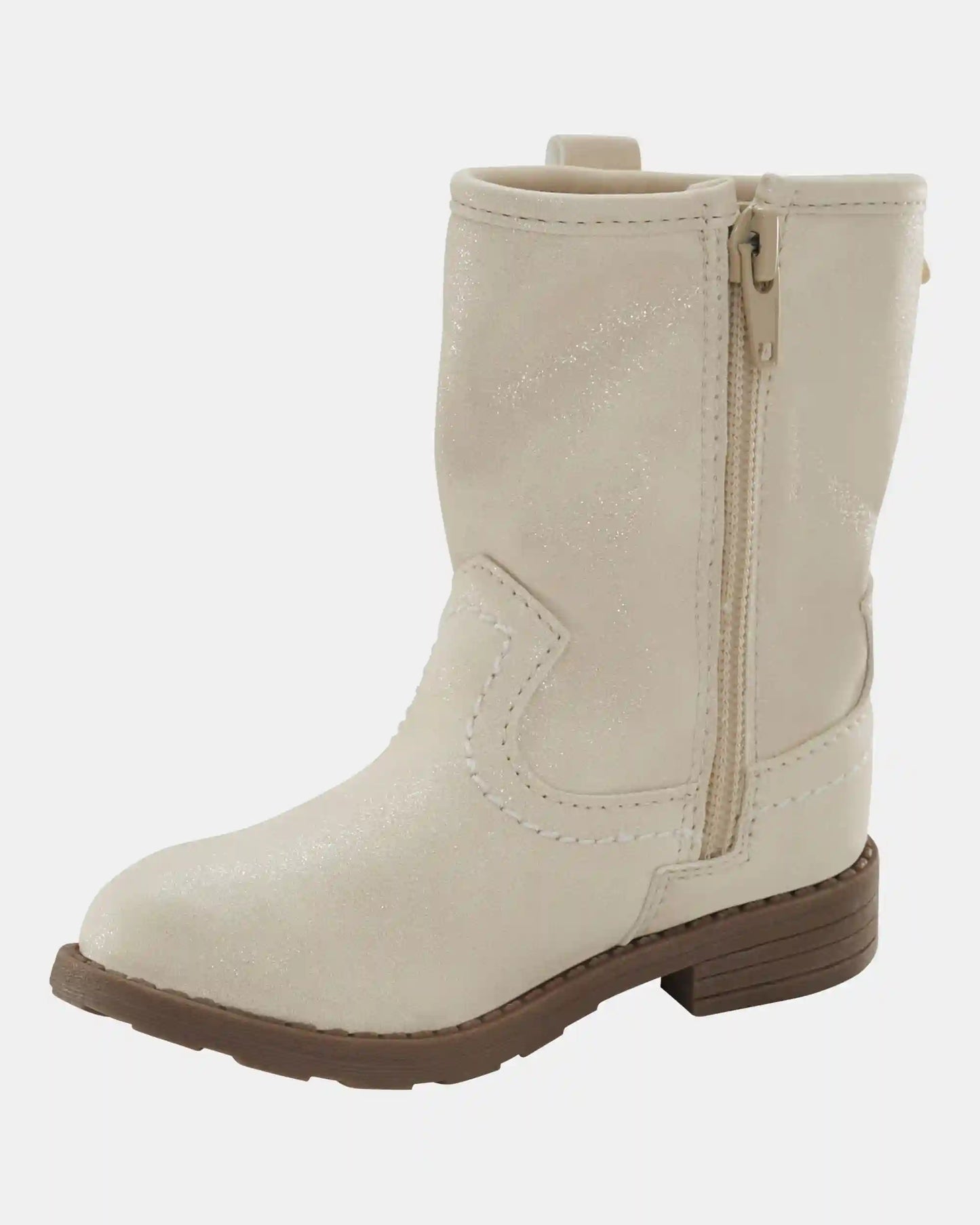 Toddler Cowgirl Boots - White