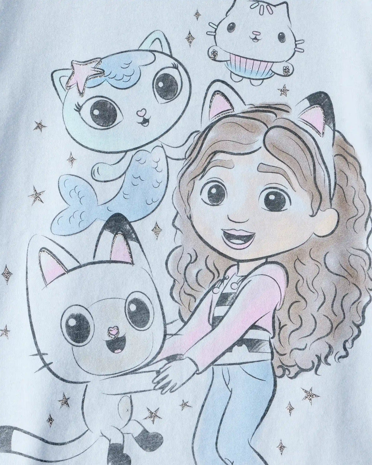 Toddler Girl Gabby's Dollhouse Short-Sleeve Graphic Tee - Blue