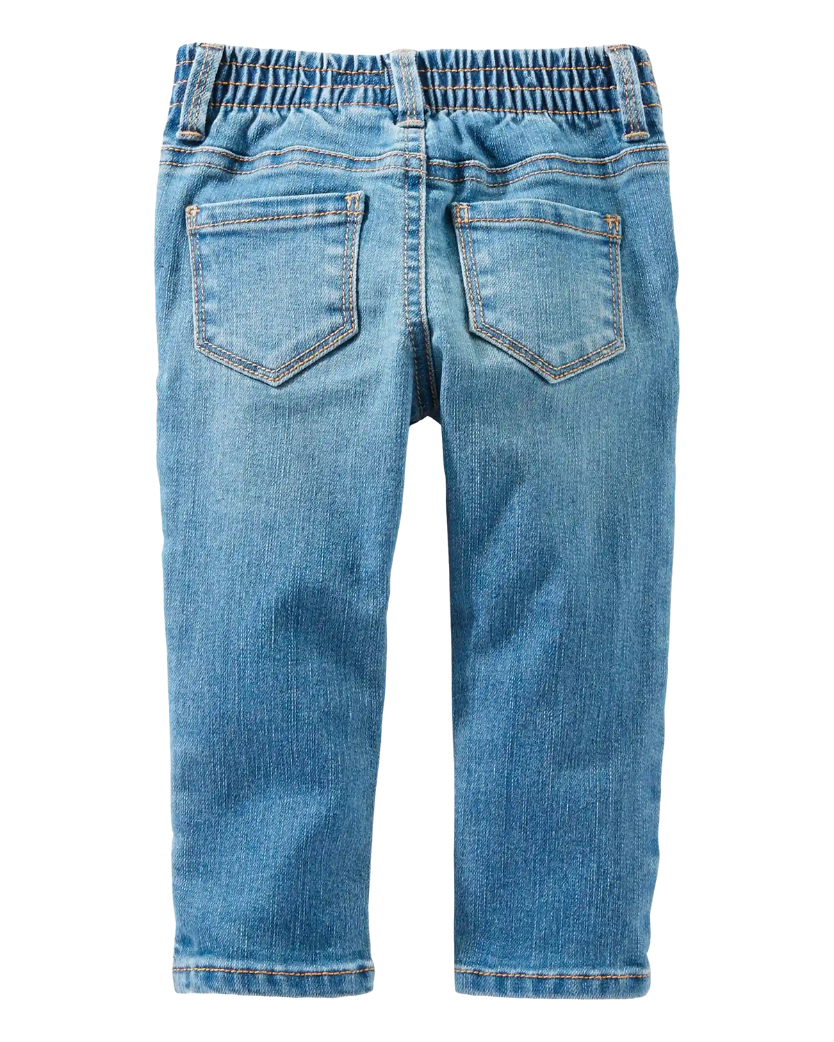 Baby Medium Blue Wash Skinny-Leg Jeans