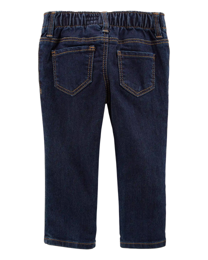 Baby Girl Dark Wash Super Skinny-Leg Jeans