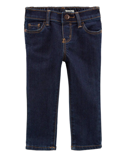Baby Girl Dark Wash Super Skinny-Leg Jeans