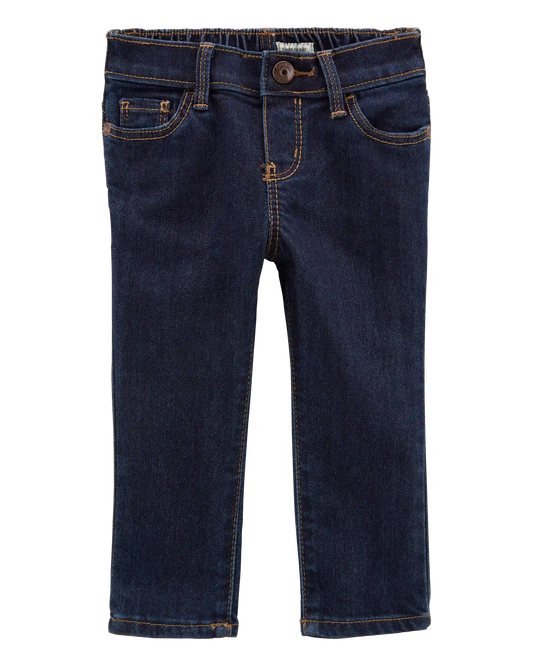 Baby Girl Dark Wash Super Skinny-Leg Jeans