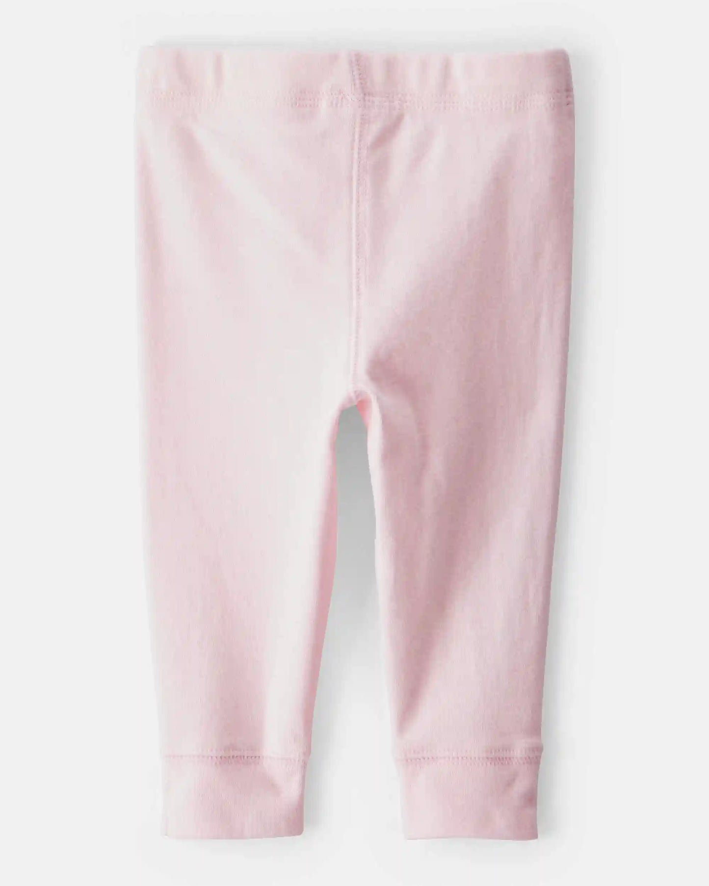 Baby Girl 2-Pack Ruffle-Detail Cotton Pants - Grey/Pink