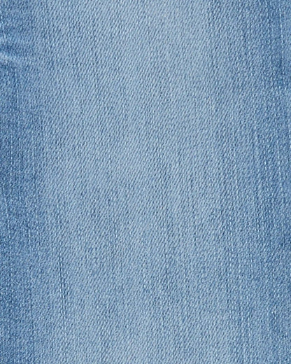 Baby Girl Medium Wash Elastic-Waist Jeggings