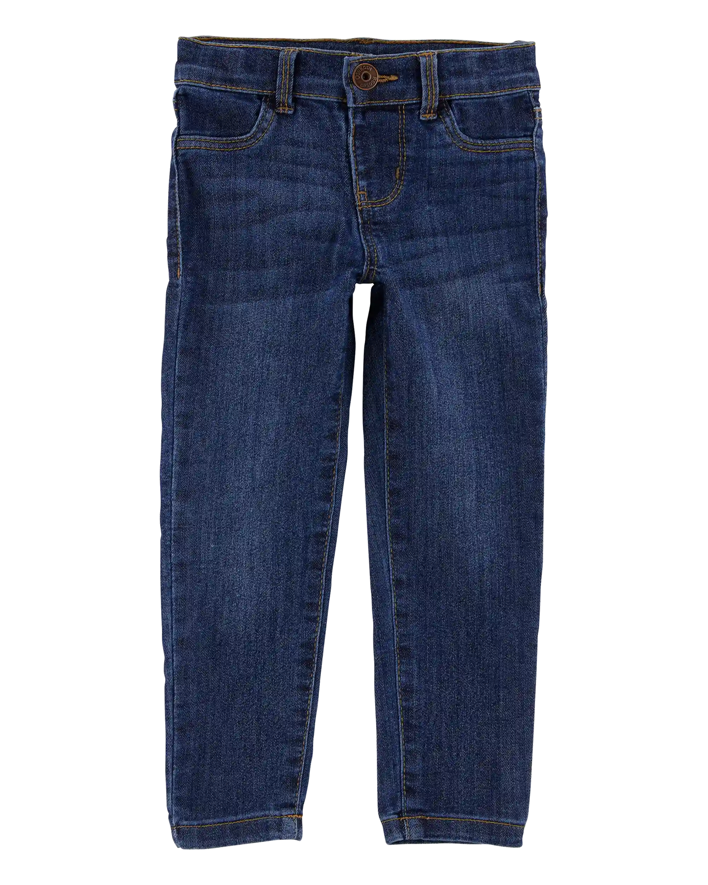 Baby Dark Blue Wash Skinny-Leg Jeans