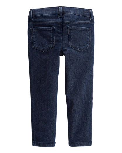 Baby Dark Blue Wash Skinny-Leg Jeans