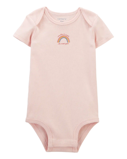 Baby Girl Preemie Rainbow Bodysuit
