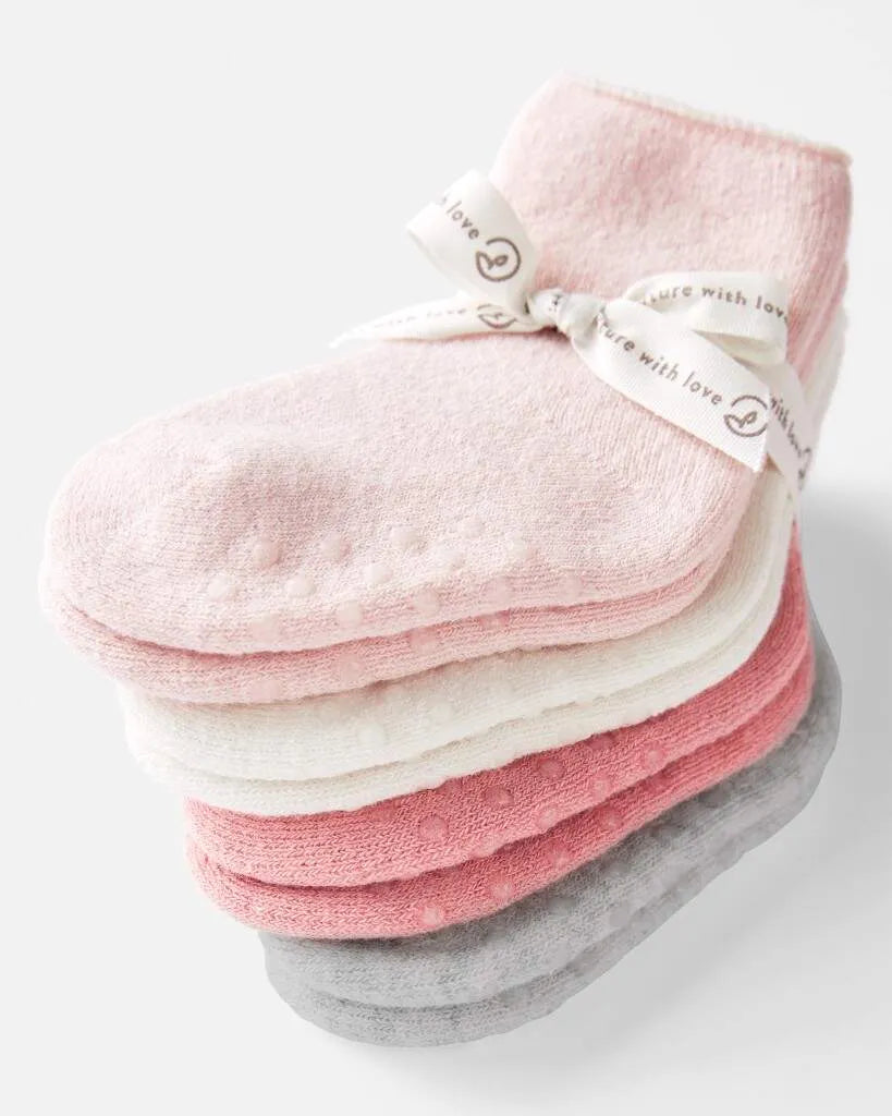 Baby 4-Pack No Slip Socks