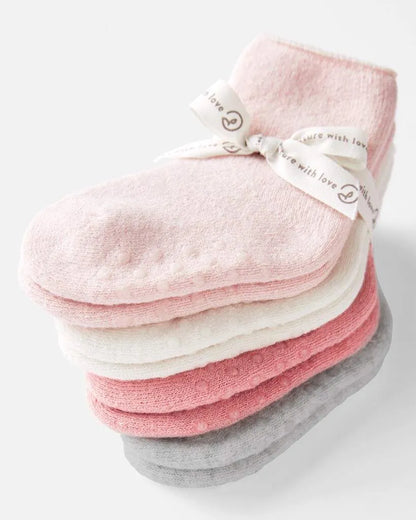 Baby 4-Pack No Slip Socks