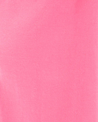 Baby Girl Cotton Stretch Leggings - Pink
