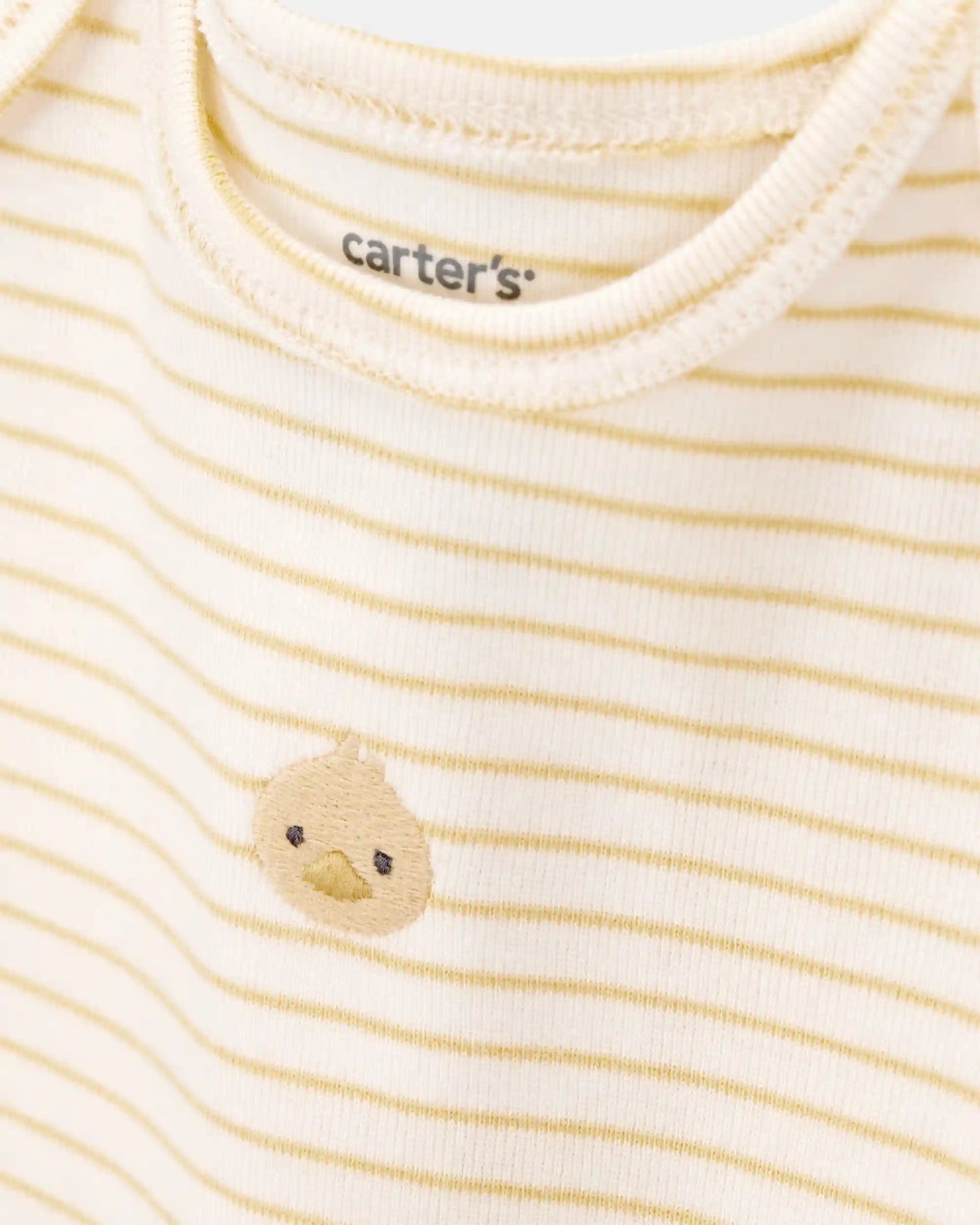 Baby 3-Piece Duck Little Cardigan Set - Ivory