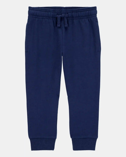 Baby Boy Pull-On Drawstring Joggers - Navy
