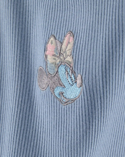 Baby Girl 2-Piece Disney© Minnie Mouse Top & Skort Set - Blue
