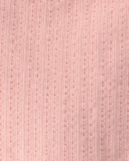 Baby Girl Sleeveless Bubble Romper - Pink