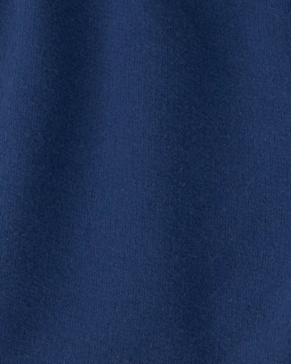 Baby Boy French Terry Shorts - Navy Blue