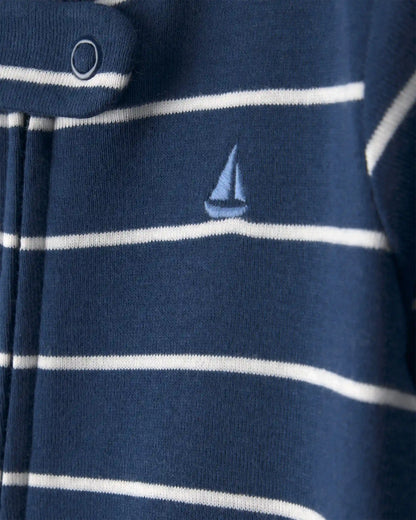 Baby Boy 2-Pack Boat Snug Fit 1-Piece Pajama - Blue