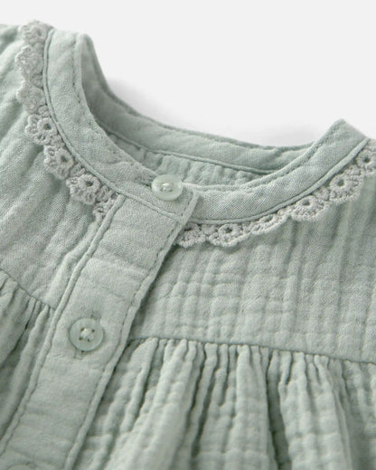 Baby Girl Organic Cotton Gauze Dress