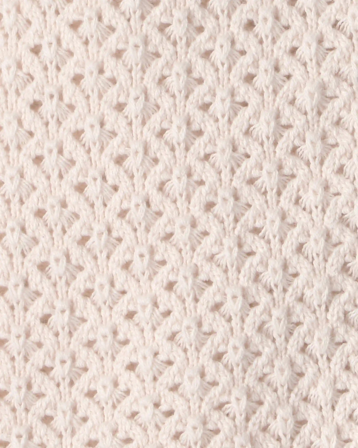 Baby Girl Organic Cotton Sweater Knit Romper