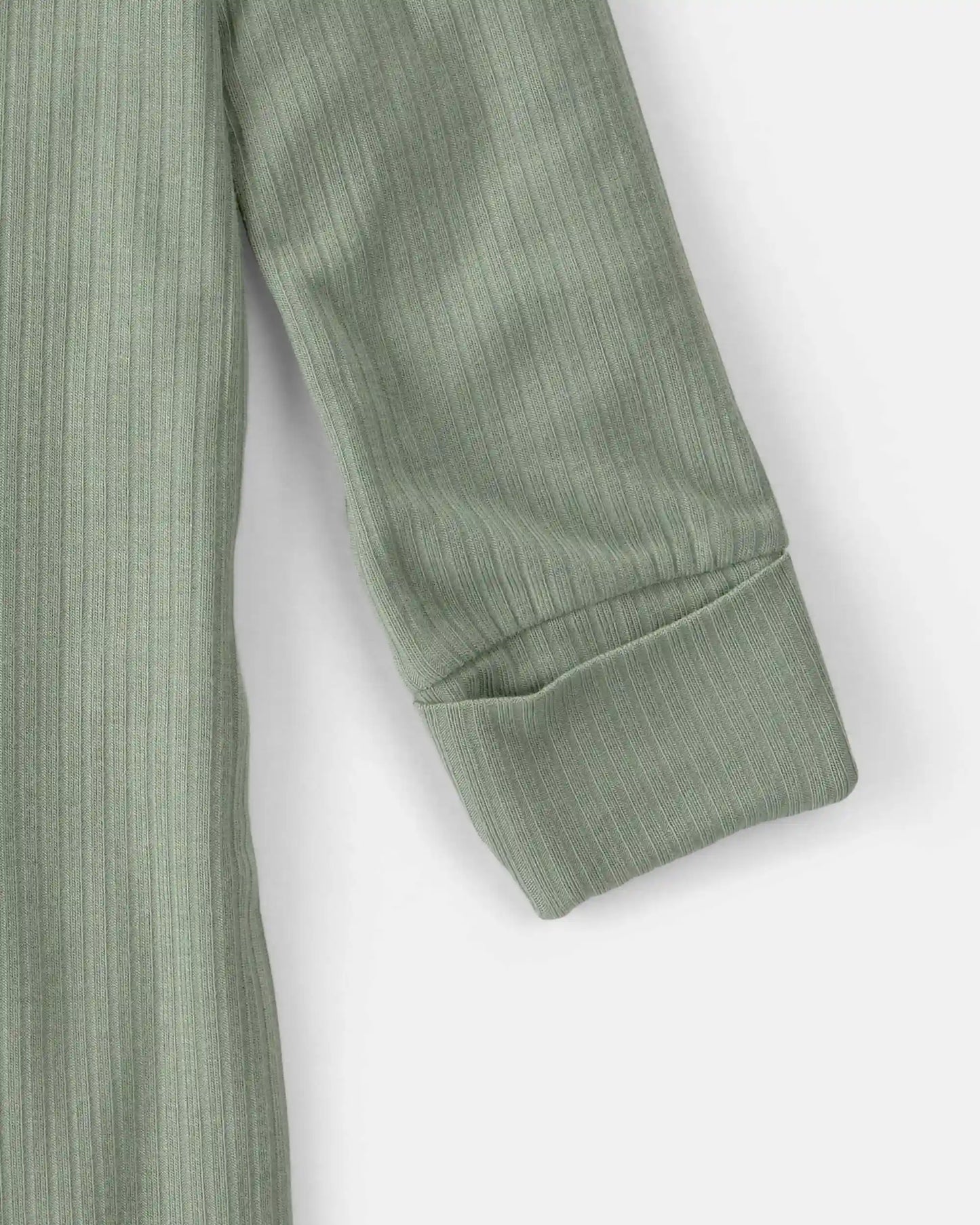 Baby 2-Way Zip PurelySoft Sleep & Play Pajama - Green