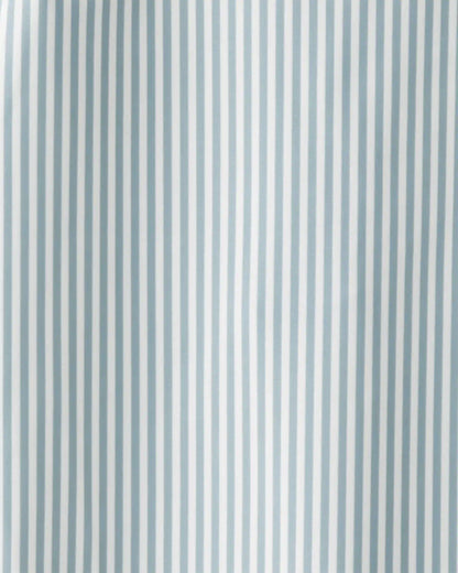 Baby Boy Recycled Long-Sleeve Rashguard Swimsuit in Stripes