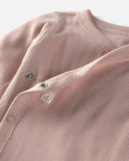 Baby Girl Organic Cotton Rib Bodysuit