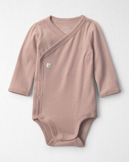 Baby Girl Organic Cotton Rib Bodysuit