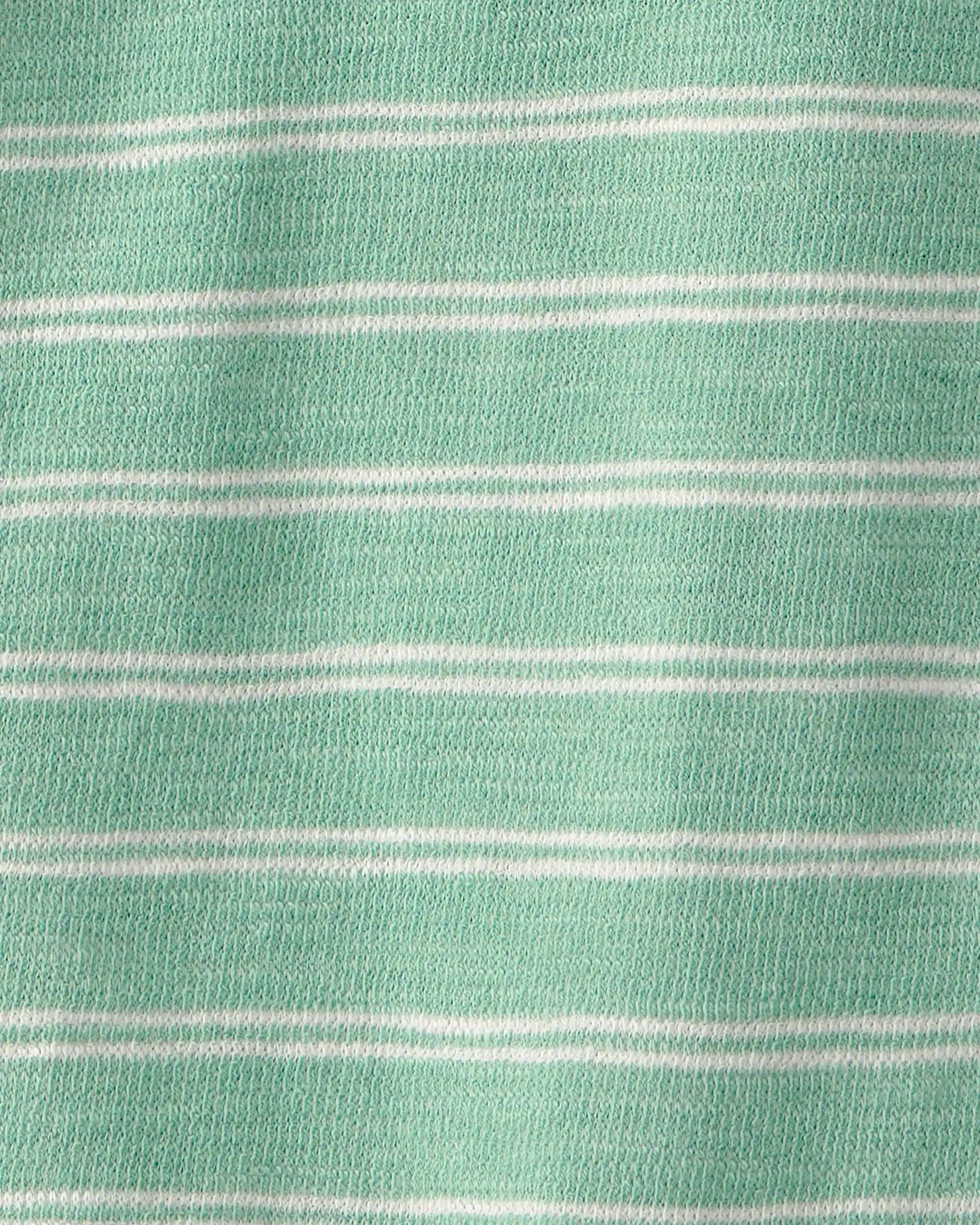 Baby Short-Sleeve Romper Made with Organic Cotton in Stripes