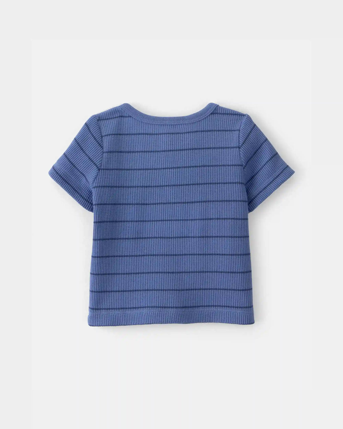 Baby Boy 3-Piece Shark Striped Outfit Set - Blue/White