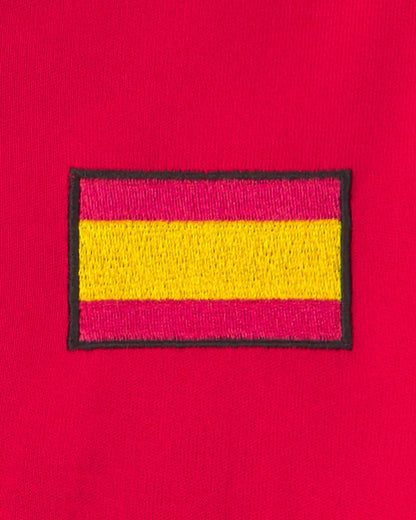 Baby Umbro Spain Soccer Romper - Red
