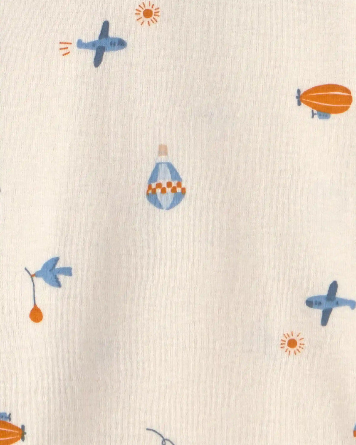 Baby Boy 5-Pack Airplane Multipack Bodysuits