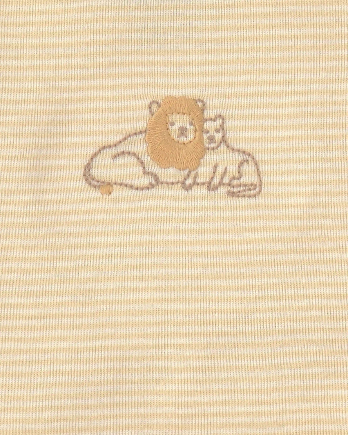 Baby 3-Piece Lion Bodysuit & Pant Set - Yellow/Ivory