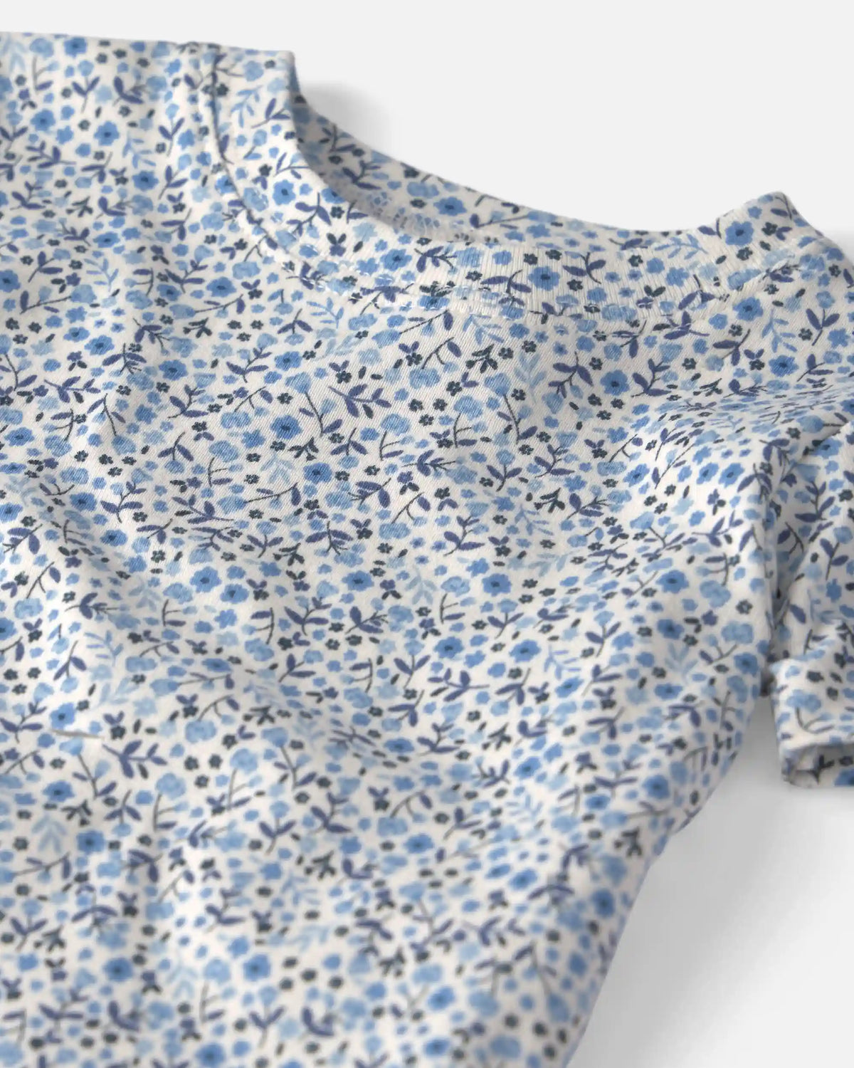 Baby Girl 2-Piece Organic Cotton Pajamas in Meadow Bloom