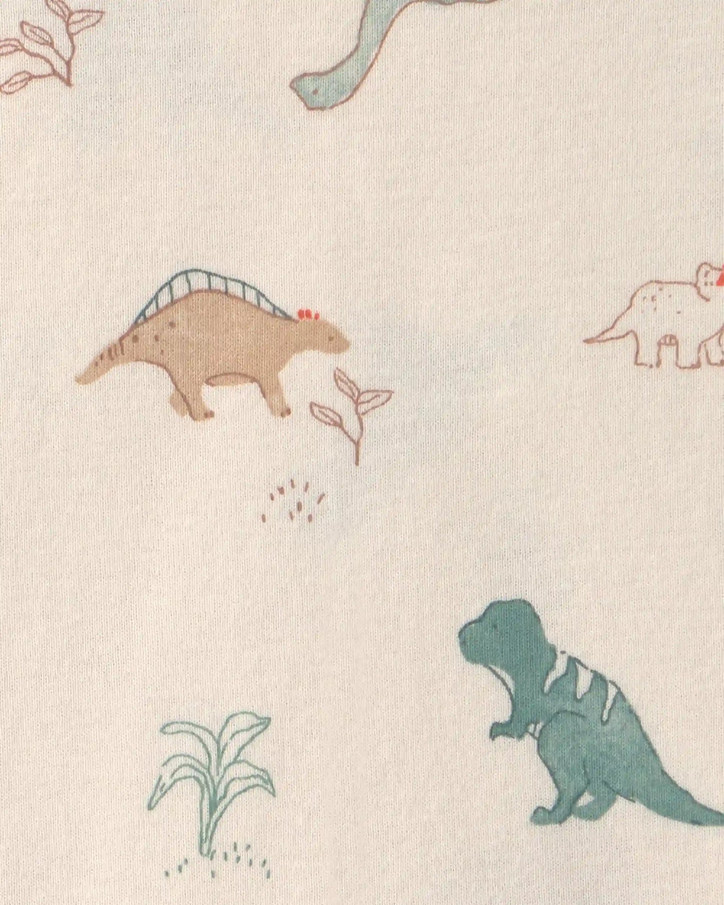 Baby Boy 3-Piece Dinosaur Bodysuit & Pant Set - Green/Ivory