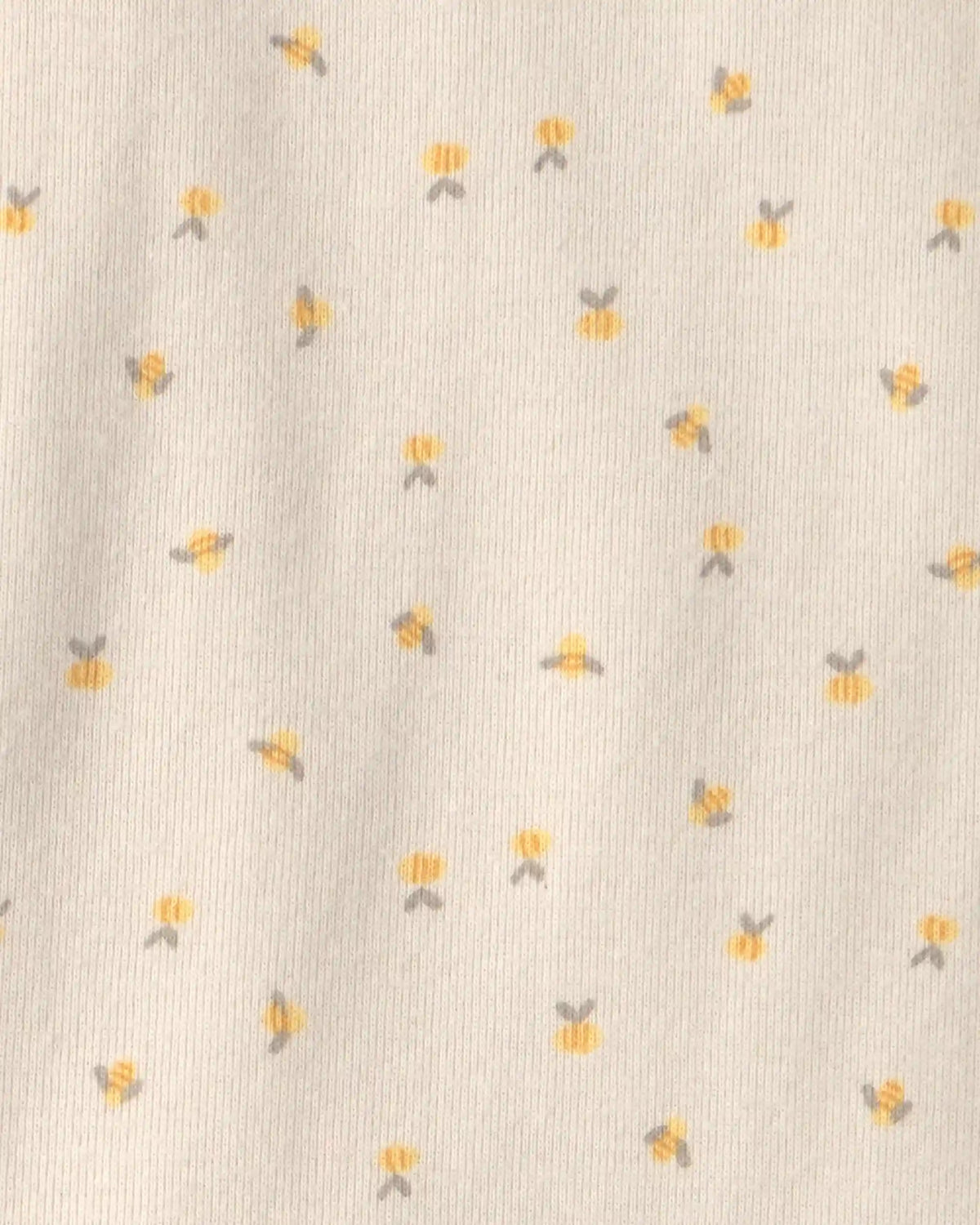 Baby Girl 3-Piece Bee Bodysuit & Pant Set - Yellow/Ivory
