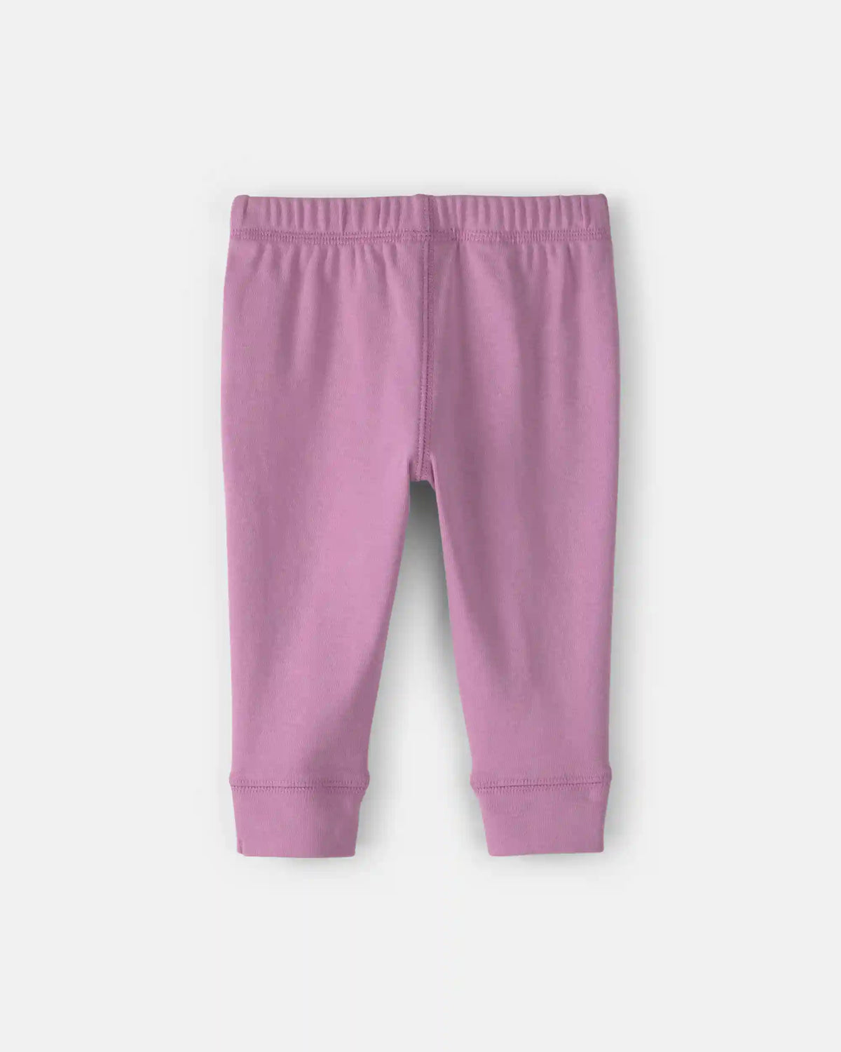 Baby Girl 4-Pack Pull-On Cotton Pants - Pink/Purple