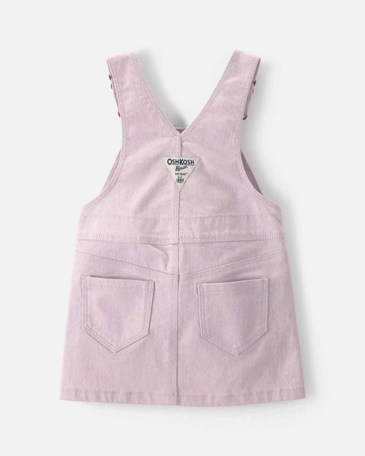 Baby Girl Twill Skirtall - Purple
