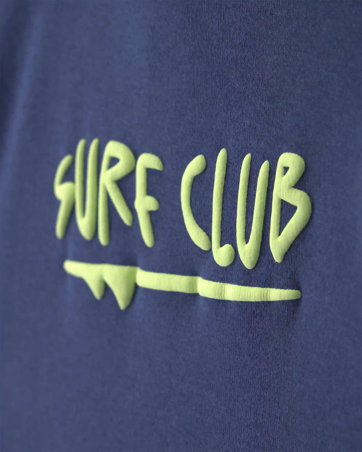 Baby Boy 'Surf Club' Short-Sleeve Romper - Navy Blue