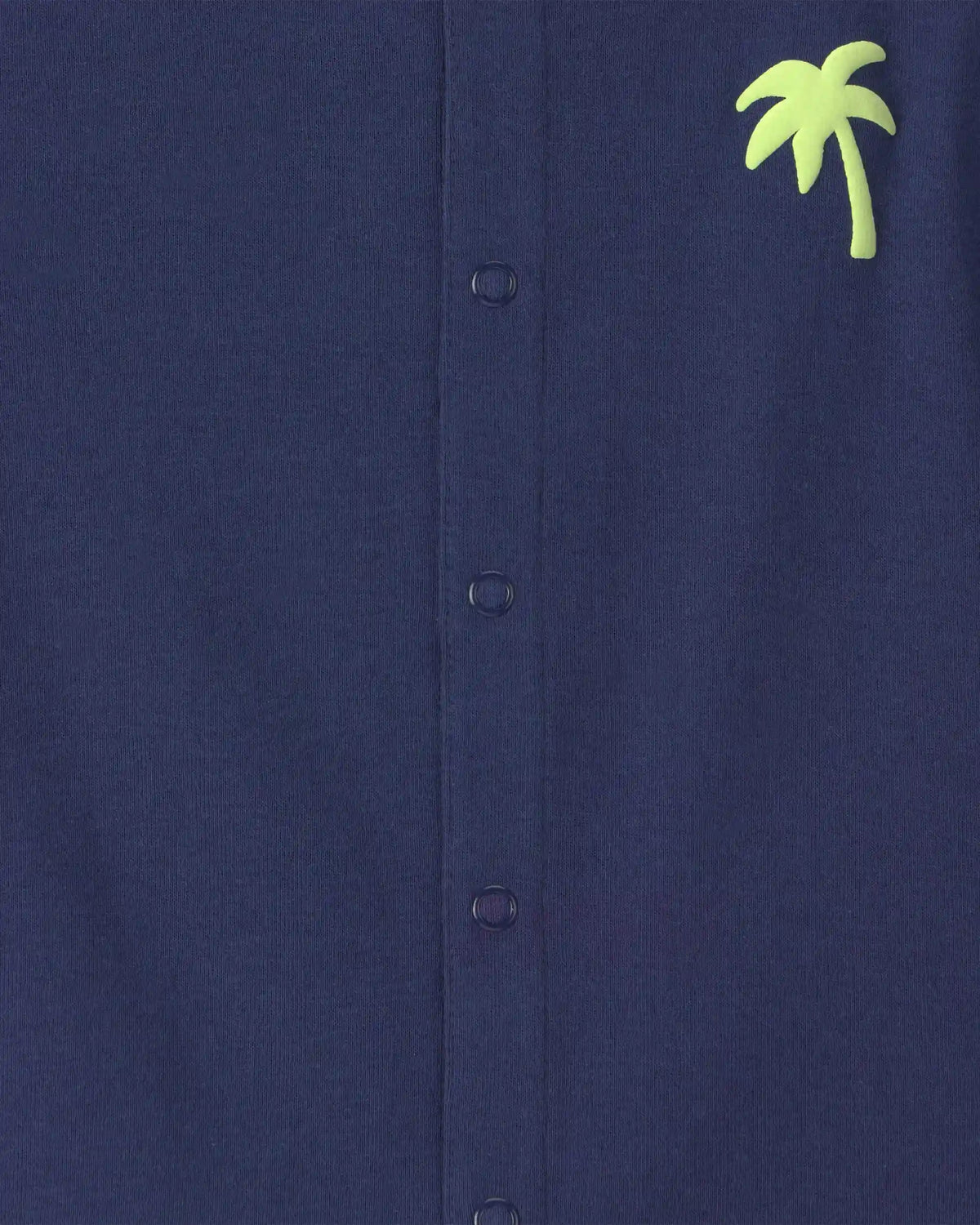 Baby Boy 'Surf Club' Short-Sleeve Romper - Navy Blue