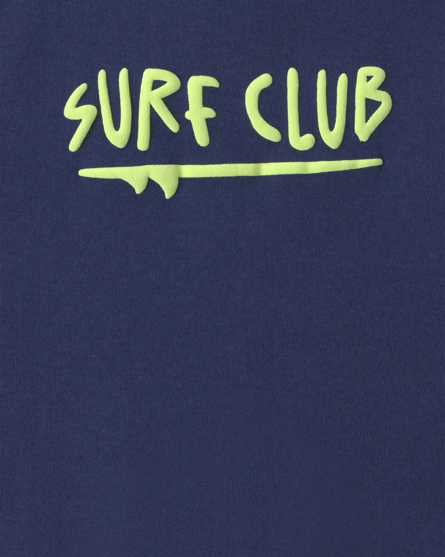 Baby Boy 'Surf Club' Short-Sleeve Romper - Navy Blue