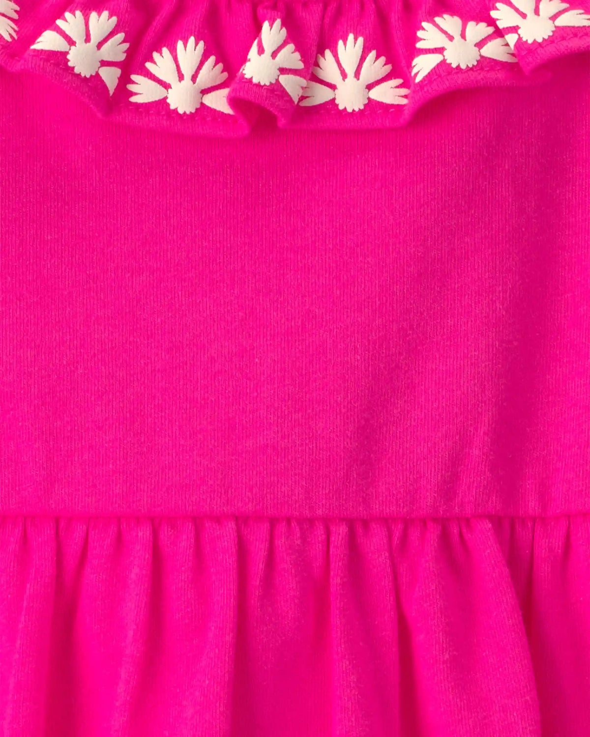 Baby Girl Sleeveless Bodysuit Dress - Pink