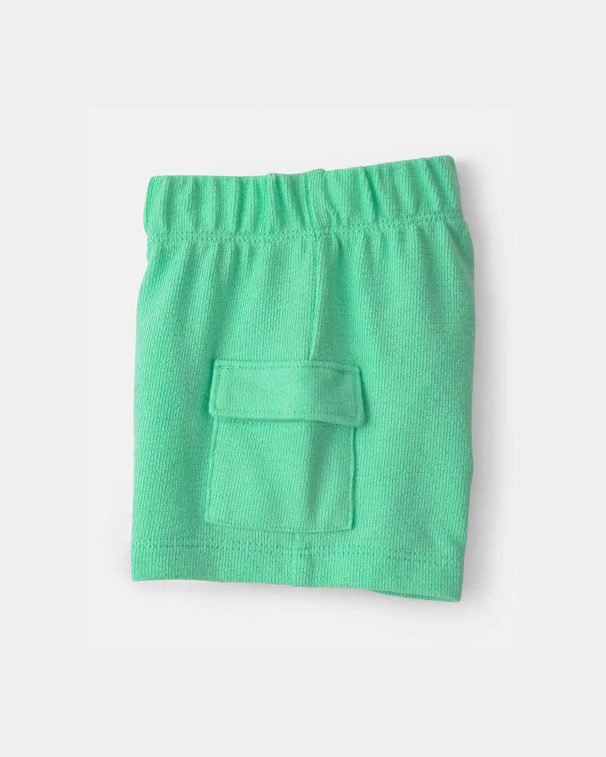 Baby Boy 3-Piece Shark Top, Bodysuit & Short Set - Green/Ivory