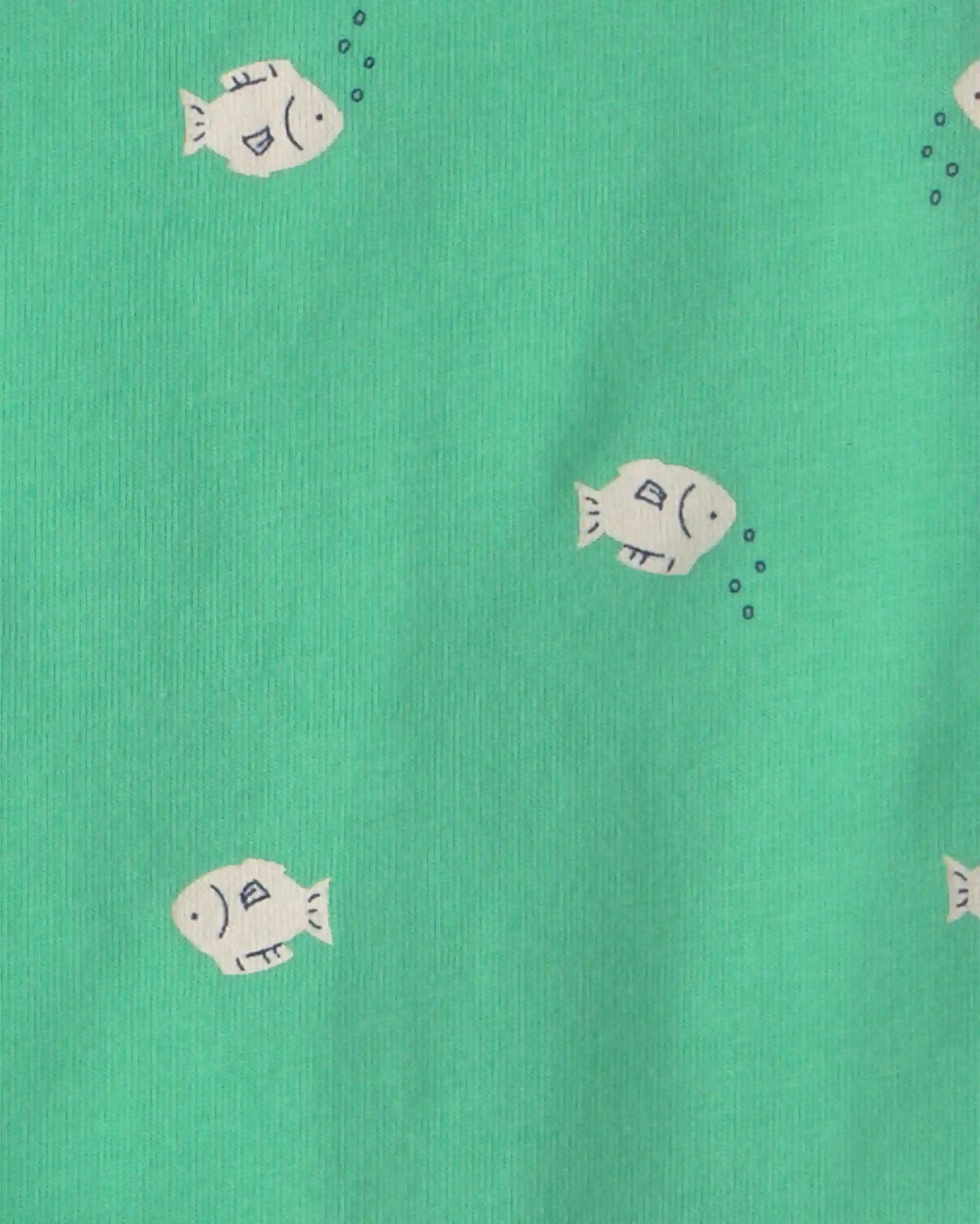 Baby Boy 3-Piece Shark Top, Bodysuit & Short Set - Green/Ivory