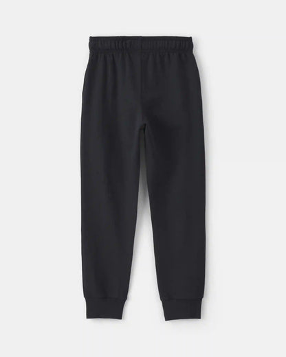Baby Boy Pull-On Drawstring Joggers - Black